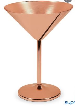 TAÇA COCKTAIL 25CL COBRE